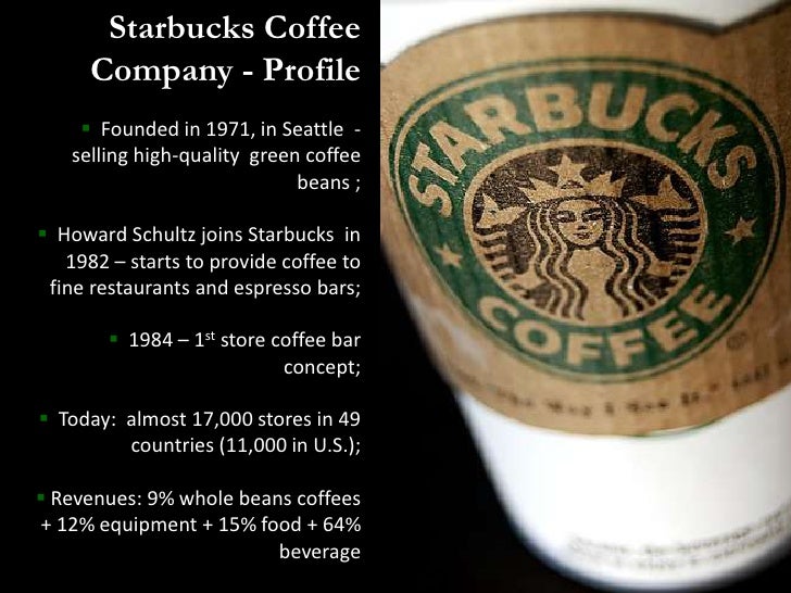 a brief history of starbucks essay This free marketing essay on essay: starbucks marketing is perfect for marketing students to use as an example. a brief history of starbucks essay This free marketing essay on essay: starbucks marketing is perfect for marketing students to use as an example.